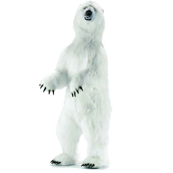 Anima - Peluche ours polaire dressé 150 cm -3650 dans Ours en peluche